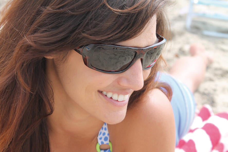 Gafas de sol polarizadas con protección UV400, lentes antirayaduras e imán